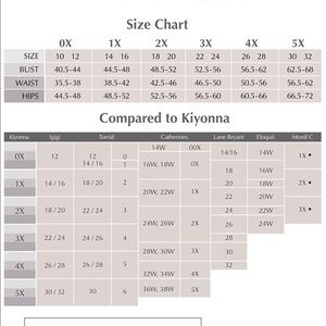 Kiyonna Emerson Top - 3x onyx